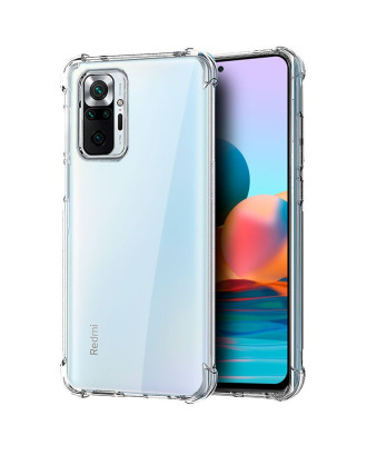 Capa COOL para Xiaomi Redmi Note 10 Pro AntiShock Transparente