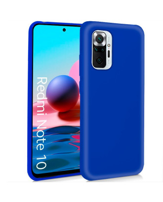Capa de silicone COOL para Xiaomi Redmi Note 10 / Note 10s (azul)
