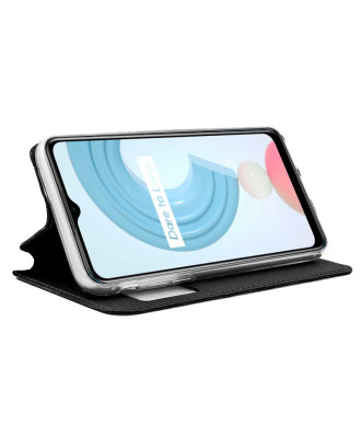 Capa Flip Cover COOL para Realme C21 Preto