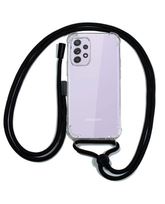 Capa COOL para Samsung A525 Galaxy A52 / A52 5G / A52s 5G Cordão Preto