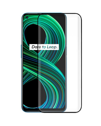 Protetor de ecrã de vidro temperado COOL para Realme 8 5G / Narzo 30 5G (FULL 3D)