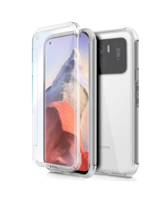 Capa COOL de Silicone 3D para Xiaomi Mi 11 Ultra (frente e verso transparentes) Capa COOL de Silicone 3D para Xiaomi Mi 11 Ultra (frente e verso transparentes)