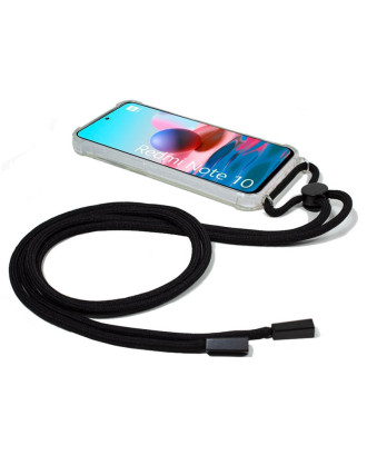 Capa COOL para Xiaomi Redmi Note 10 / Note 10s / Poco M5s Cordão Preto