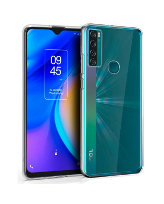 Cobertura de silicone COOL para TCL 20 SE (transparente)