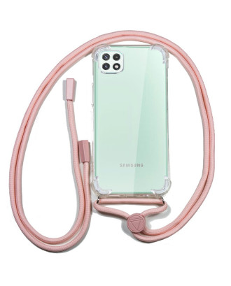 Capa COOL para Samsung A226 Galaxy A22 5G Cordão Rosa
