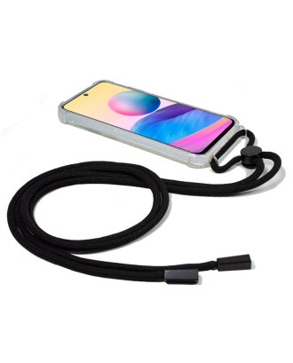 Capa COOL para Xiaomi Redmi Note 10 5G / Pocophone M3 Pro 5G Cordão Preto