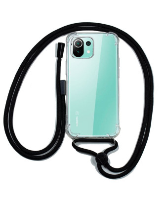 Capa COOL para Xiaomi Mi 11 Lite / Mi 11 Lite 5G Cordão Preto