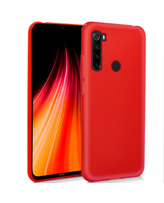 Capa de silicone COOL para Xiaomi Redmi Note 8 / Note 8 (2021) Vermelho