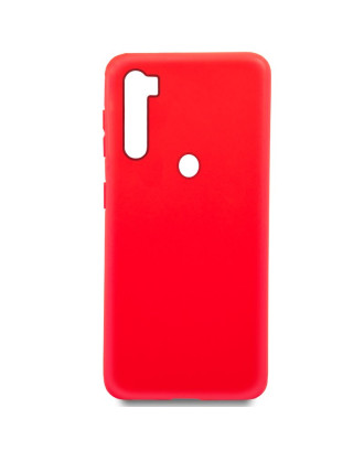 Capa de silicone COOL para Xiaomi Redmi Note 8 / Note 8 (2021) Vermelho