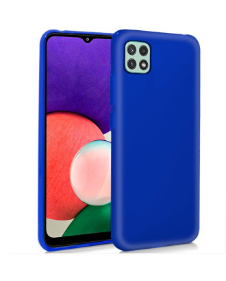 Capa de silicone COOL para Samsung A226 Galaxy A22 5G (azul)