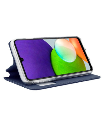 Capa Flip Cover COOL para Samsung A225 Galaxy A22 4G Azul