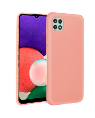 Capa de silicone COOL para Samsung A226 Galaxy A22 5G (rosa)