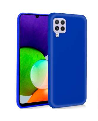 Capa de silicone COOL para Samsung A225 Galaxy A22 4G (azul)