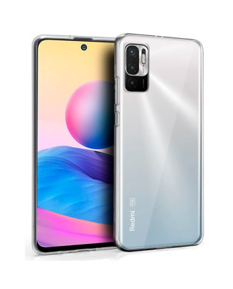 Capa de silicone COOL para Xiaomi Redmi Note 10 5G / Pocophone M3 Pro 5G (transparente)