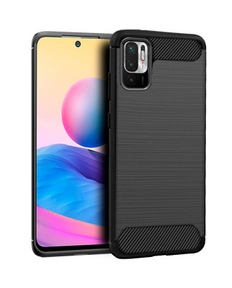 Capa COOL para Xiaomi Redmi Note 10 5G / Pocophone M3 Pro 5G Carbono Preto