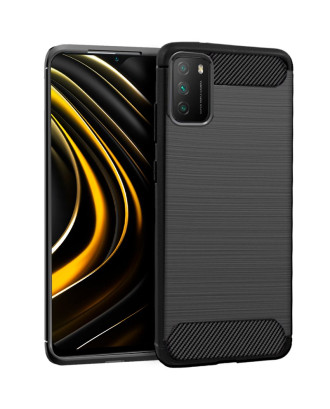 Capa COOL para Xiaomi Pocophone M3 / Redmi 9T Carbono Preto