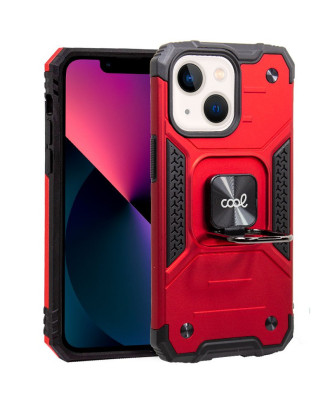 Capa COOL para iPhone 13 mini Hard Ring Vermelho Capa COOL para iPhone 13 mini Hard Ring Vermelho