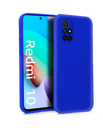 Capa de silicone COOL para Xiaomi Redmi 10 / Redmi 10 2022 (azul)
