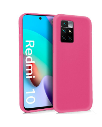 Capa de silicone COOL para Xiaomi Redmi 10 / Redmi 10 2022 (rosa)