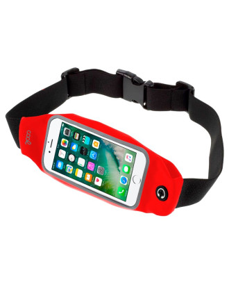 Capa de Neoprene Universal COOL Pochete (5,5 - 6,7 pol.) Vermelho