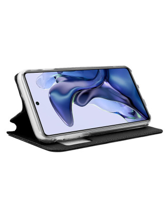Capa Flip Cover COOL para Xiaomi 11T / 11T Pro Preto