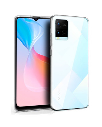 Capa de silicone COOL para Vivo Y21 / Y21s / Y33s / V2110 (transparente)
