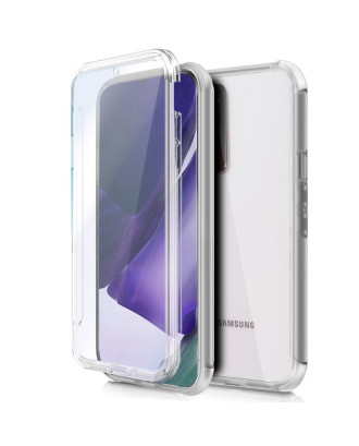 Capa COOL de Silicone 3D para Samsung N985 Galaxy Note 20 Ultra (frente e verso transparentes) Capa COOL de Silicone 3D para Samsung N985 Galaxy Note 20 Ultra (frente e verso transparentes)