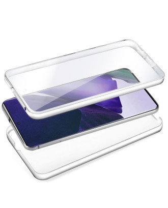 Capa COOL de Silicone 3D para Samsung N985 Galaxy Note 20 Ultra (frente e verso transparentes) Capa COOL de Silicone 3D para Samsung N985 Galaxy Note 20 Ultra (frente e verso transparentes)