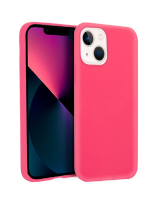 Capa de silicone COOL para iPhone 13 mini (rosa)