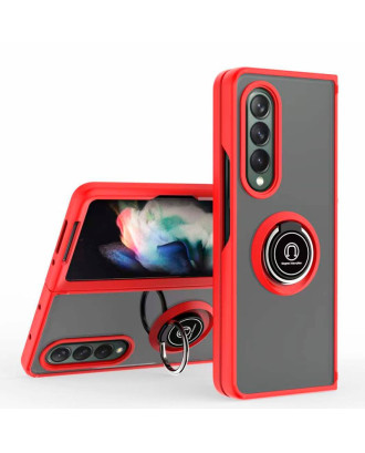 Capa COOL para Samsung F926 Galaxy Z Fold 3 Hard Ring Vermelho