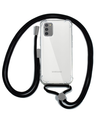 Capa COOL para Samsung A037 Galaxy A03s Cordão Preto