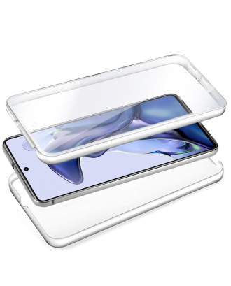 Capa COOL de Silicone 3D para Xiaomi 11T / 11T Pro (frente e verso transparentes) Capa COOL de Silicone 3D para Xiaomi 11T / 11T Pro (frente e verso transparentes)