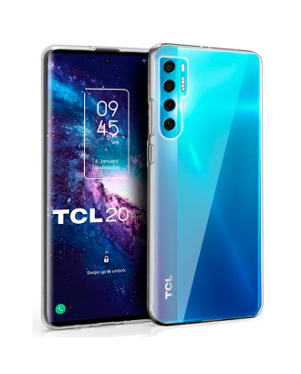 Capa de silicone COOL para TCL 20 Pro 5G (transparente)