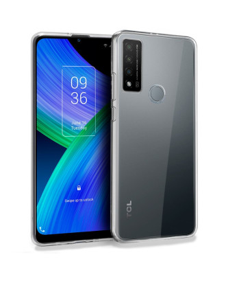 Capa de silicone COOL para TCL 20R 5G (transparente)