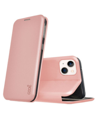 Capa Flip Cover COOL para iPhone 13 mini Elegance Rose Gold