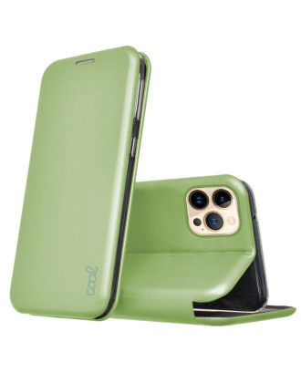 Capa Flip Cover COOL para iPhone 13 Pro Max Elegance Pistache