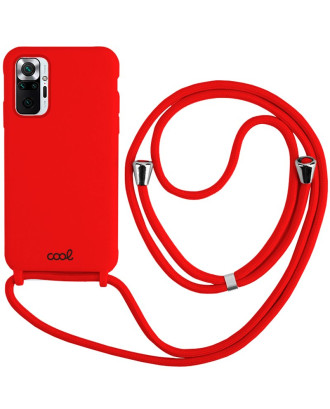 Capa COOL para Xiaomi Redmi Note 10 / Note 10s Cordão Vermelho