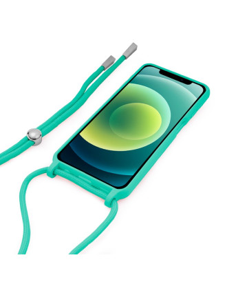 Capa COOL para iPhone 12/12 Pro Cordão Mint Capa COOL para iPhone 12/12 Pro Cordão Mint
