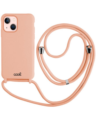 Capa COOL para iPhone 13 Cordão Rosa Capa COOL para iPhone 13 Cordão Rosa