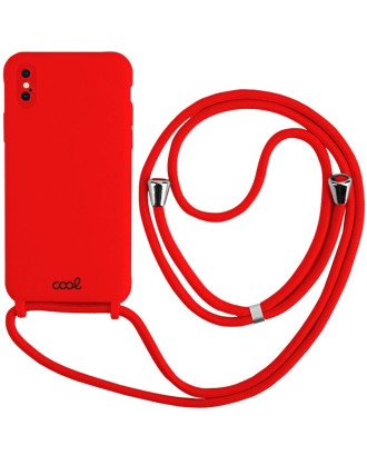 Capa COOL para iPhone X / iPhone XS Cordão Vermelho