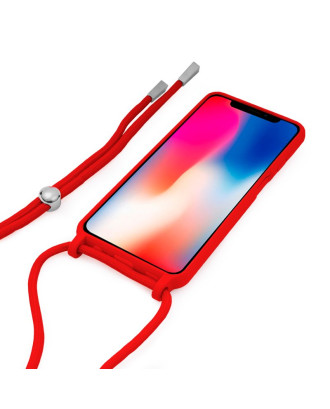 Capa COOL para iPhone X / iPhone XS Cordão Vermelho