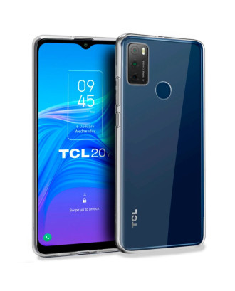 Capa de silicone COOL para TCL 20Y (transparente)