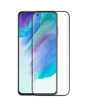 Protetor de ecrã de vidro temperado COOL para Samsung G990B Galaxy S21 FE (FULL 3D)