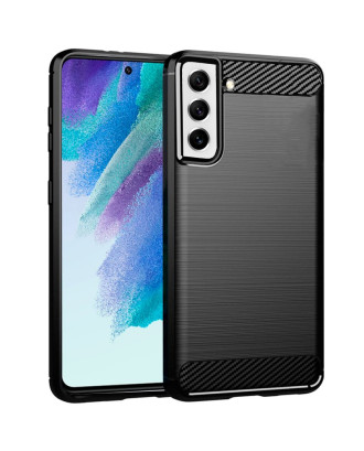 Capa COOL para Samsung G990B Galaxy S21 FE Carbono Preto