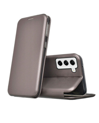 Capa Flip Cover COOL para Samsung G990B Galaxy S21 FE Elegance Prata