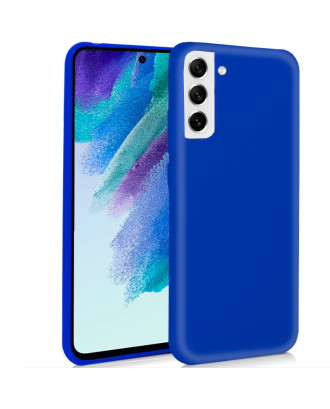 Capa de silicone COOL para Samsung G990B Galaxy S21 FE (azul)