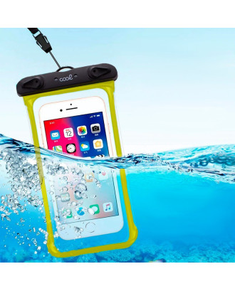 Capa impermeável universal amarela