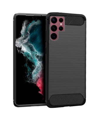 Capa COOL para Samsung S908 Galaxy S22 Ultra Carbono Preto