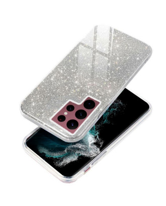 Capa COOL para Samsung S908 Galaxy S22 Ultra Glitter Silver