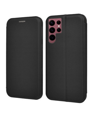 Capa Flip Cover COOL para Samsung S908 Galaxy S22 Ultra Elegance Preto